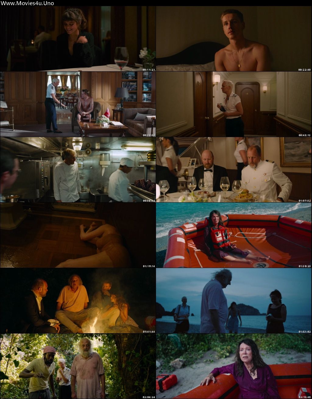 Triangle of Sadness (2022) Hindi Dual Audio HDRip 720p – 480p Screenshot